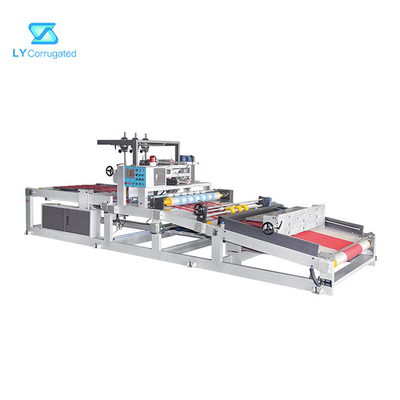 Thắt lưng nạp liệu Máy dán hút chân không Thư mục Gluer cho hộp sóng