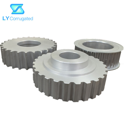 Thép hợp kim nhôm đồng bộ bánh xe ròng rọc cho máy khâu dán thùng carton