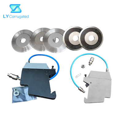 Lưỡi cắt tròn 76,2mm Vải thổi tan chảy Dao khí nén quay