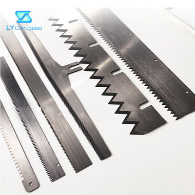 Lưỡi cắt công nghiệp có răng cưa Thép carbon Skd11 Máy đóng gói túi thực phẩm hai cạnh