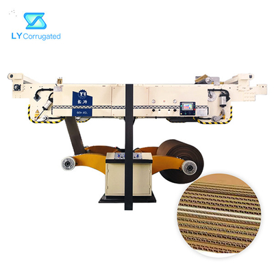 Máy cắt đường cong vòng kín, Kiểm soát lực căng 5 Ply Máy làm hộp bìa cứng