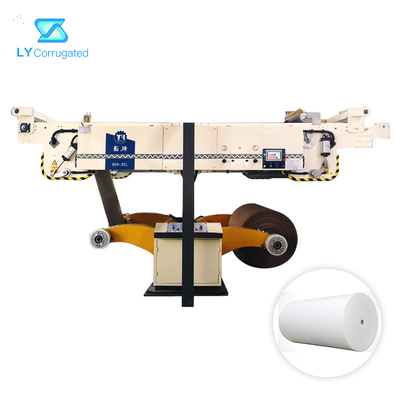 Máy sản xuất hộp sóng Gram thấp Tốc độ làm việc 150m / phút Mô hình Eco250