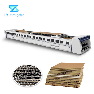 Máy dây chuyền bảng sóng hai mặt 11,8M Sản xuất 250m / phút