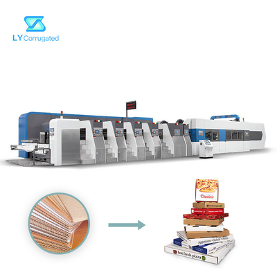 Máy in Flexo nhiều màu 320 chiếc / phút cho tấm bìa sóng