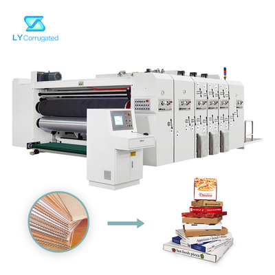 Máy cắt rãnh máy in PLC Flexo, Máy cắt rãnh và cắt khuôn in quay