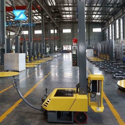 Máy đóng gói thùng carton 100kg đi bộ Co lại phim căng cao 2100mm