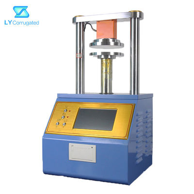 Máy làm hộp carton sóng các tông AC220V Độ kết dính Độ bền kéo Vòng cạnh Máy thử nghiền