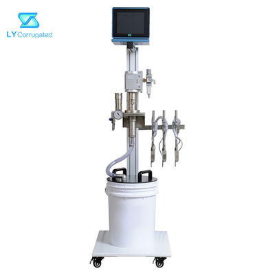 Tấm giấy sóng tông Máy làm hộp carton Hệ thống ứng dụng keo lạnh