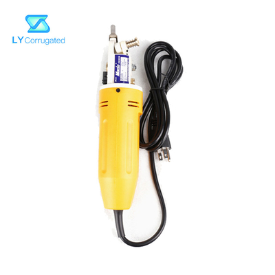 Kéo vải điện 170W màu vàng Lưỡi cắt tròn Bộ phận máy dệt di động