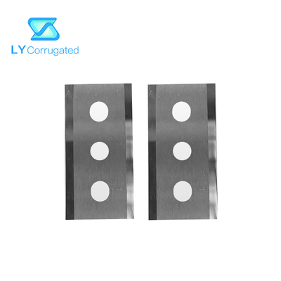 43 * 22 * ​​0,4mm Thép cacbua vonfram Ba lỗ Giấy nhôm Lá mỏng Lưỡi rạch