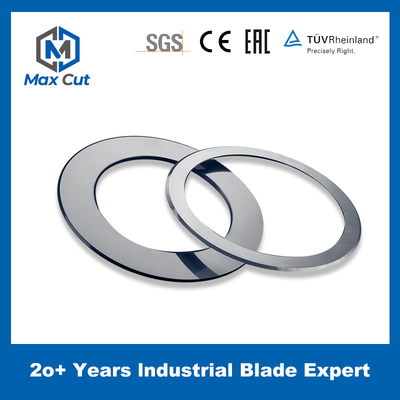 Lưỡi cắt máy cho ngành năng lượng mới Lưỡi tròn vonfram trên dưới để rạch pin lithium
