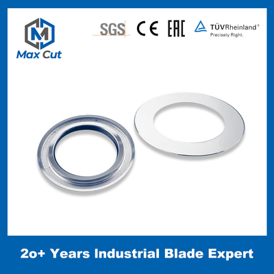 Lưỡi cắt máy cho ngành năng lượng mới Lưỡi tròn vonfram trên dưới để rạch pin lithium