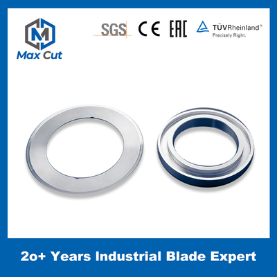 Lưỡi cắt máy cho ngành năng lượng mới Lưỡi tròn vonfram trên dưới để rạch pin lithium