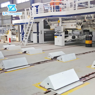 Máy các tông sóng TUV, Băng tải con lăn dỡ hàng 1000 KG