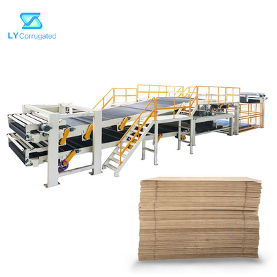 Máy các tông sóng PLC, Băng tải máy xếp chồng giá treo các tông