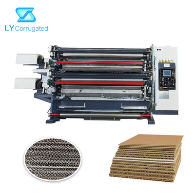 3 5 7 Ply Máy các tông sóng mài Keo dán Thiết bị sản xuất hộp