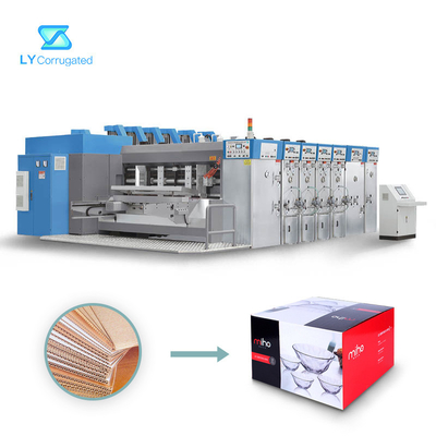 Bộ nạp cạnh chì Máy in Flexo 3 màu 100 chiếc / phút