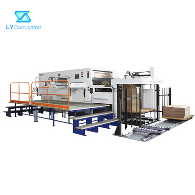 Máy cắt hộp carton PLC Máy cắt phẳng 5750i.P.H Tốc độ