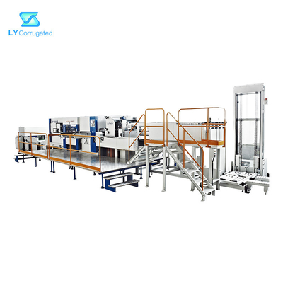 Máy đột dập hộp sóng tốc độ cao Máy ép giấy tốc độ 350 tấn