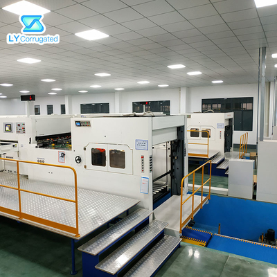 Máy cắt hộp carton PLC Máy cắt phẳng 5750i.P.H Tốc độ