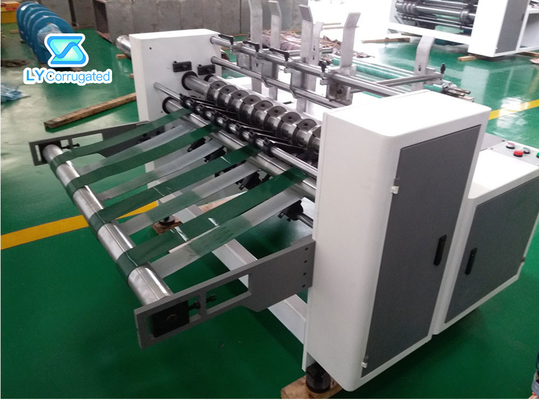 Máy đóng hộp carton 1,1kw, Máy cắt rãnh in thùng carton 3 pha 380V