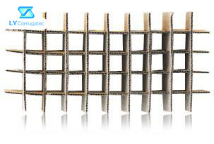 Máy làm hộp carton sóng ISO, Máy lắp ráp phân vùng tự động
