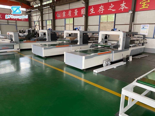 Máy làm hộp carton sóng ISO, Máy lắp ráp phân vùng tự động