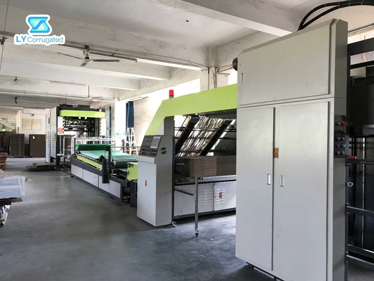 Máy đóng hộp thùng carton Deplux, Máy cán sáo 148m / phút