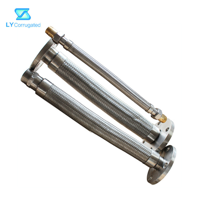 Đường sóng Ống kim loại linh hoạt Niêm phong tốt 304 316 Mối nối ống thép không gỉ