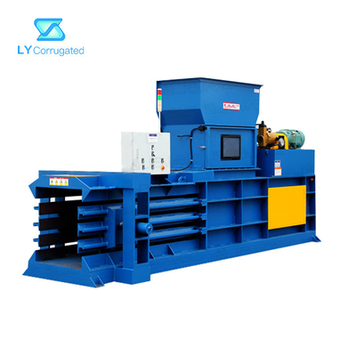 Máy đóng gói thùng carton có thể tái chế, Máy đóng kiện ngang tự động 400-500kg / M3
