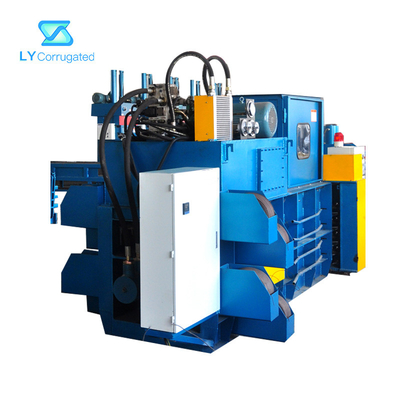Máy đóng gói thùng carton có thể tái chế, Máy đóng kiện ngang tự động 400-500kg / M3
