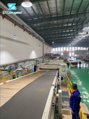 Dây chuyền sản xuất các tông sóng có tốc độ cao 2/3/5/7/9 Ply