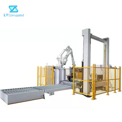 Máy đóng gói thùng carton cánh tay robot công nghiệp Palletizer cho thùng các tông