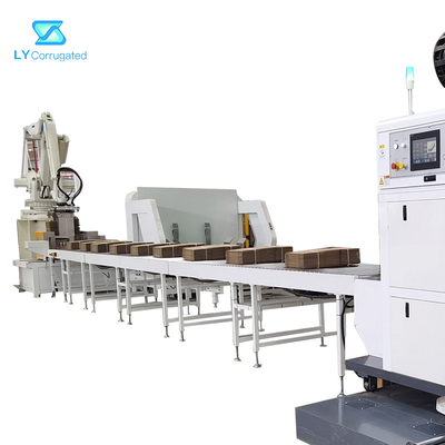 Hệ thống cánh tay robot xếp chồng thông minh cho hộp carton sóng